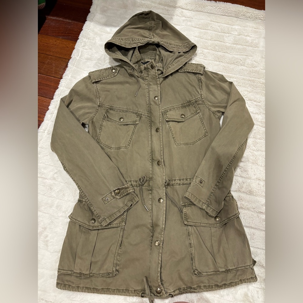 Talula Trooper Jacket Army Green